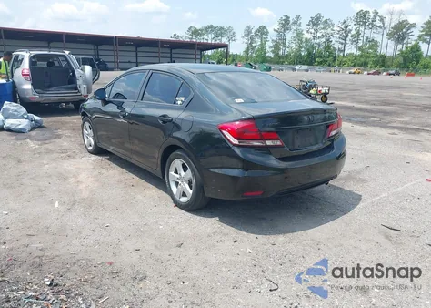 2013 Honda Civic Lx из США, поврежденный, VIN 2HGFB2F51DH506555